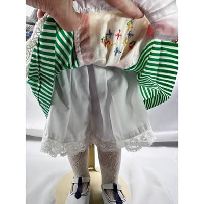 Molly Porcelain Doll Danbury Mint Irish Ireland Peggy Dey 20" 1994 - Thumbnail 17