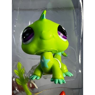 Littlest Pet Shop Trio Series 1 Wild Vibes 35 36 67 Iguana Axolotl Rhino Set 3 - Thumbnail 9