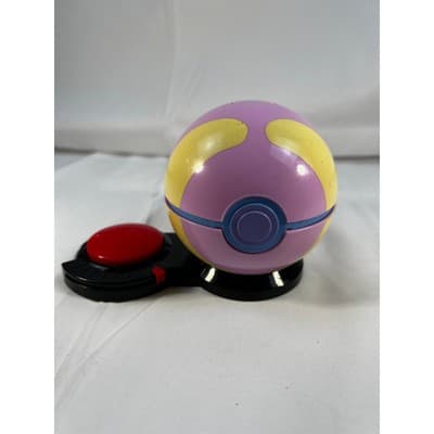 Pokemon Surprise Attack 2021 Pikachu Pink Heal Ball Only 1 Yellow Disc - Thumbnail 9