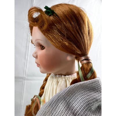 Molly Porcelain Doll Danbury Mint Irish Ireland Peggy Dey 20" 1994 - Thumbnail 14