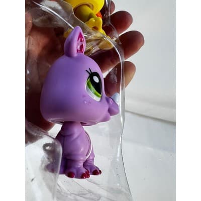Littlest Pet Shop Trio Series 1 Wild Vibes 35 36 67 Iguana Axolotl Rhino Set 3 - Thumbnail 18