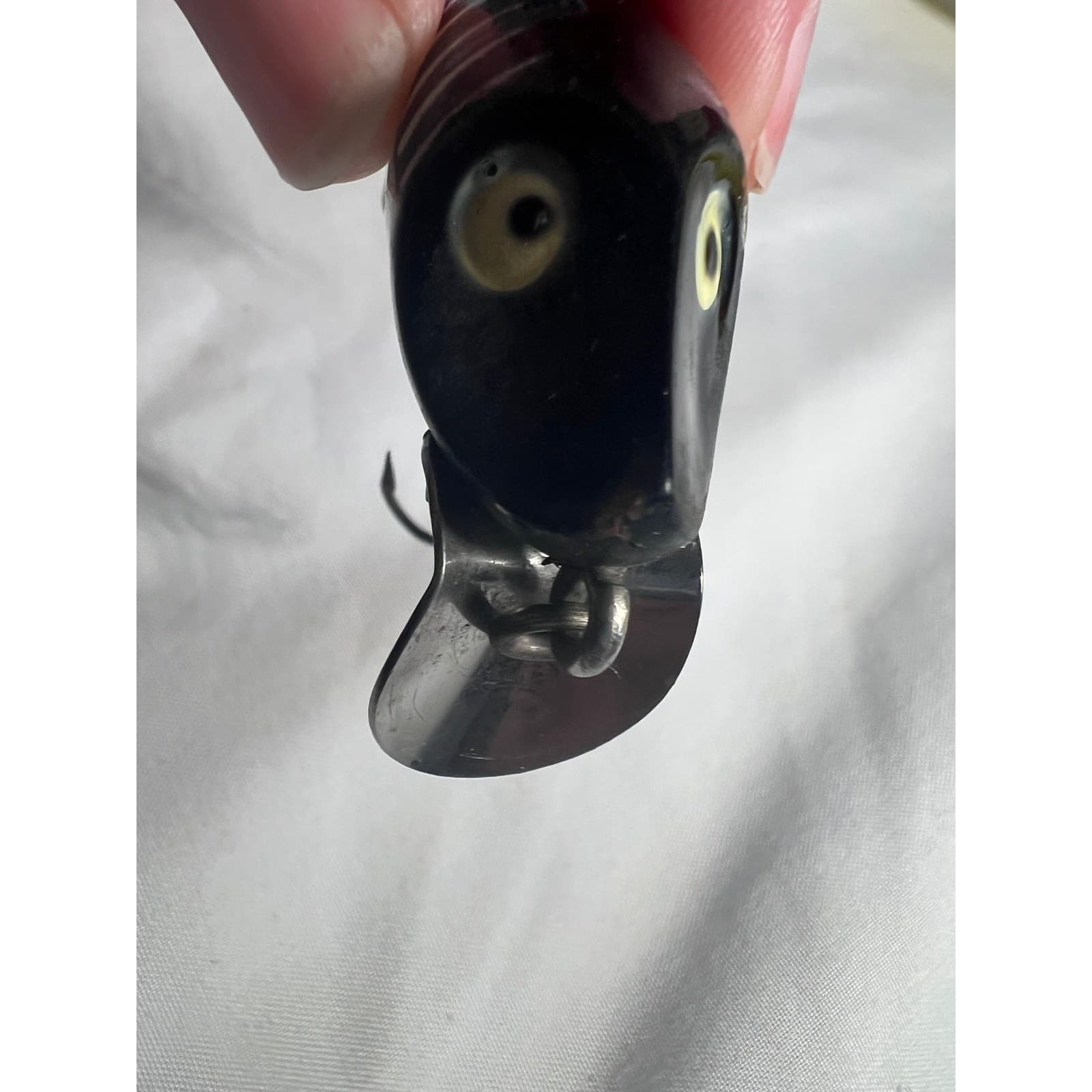 Vintage Heddon Midget Digit Black Shore Minnow Bait Bass Panfish Fishing Lure - Thumbnail 17