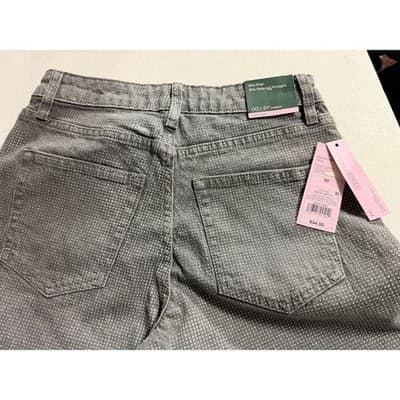 Wild Fable Mid Rise 90s Relaxed Straight Upstyled Cinderella Denim Jeans Gray 00 - Thumbnail 14