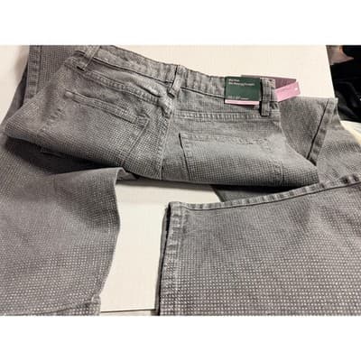 Wild Fable Mid Rise 90s Relaxed Straight Upstyled Cinderella Denim Jeans Gray 00 - Thumbnail 18