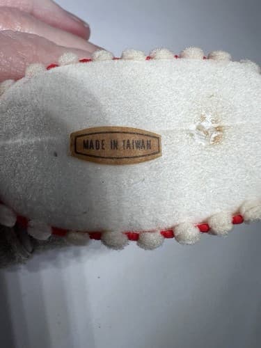 Vintage Blow Mold Christmas Ornament Boot Elf Holiday Unusual VTG Retro RARE HTF - Thumbnail 5