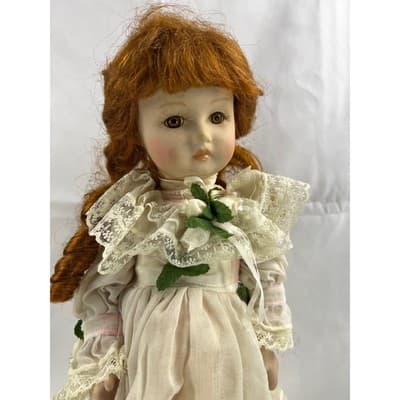 Vintage Full Body Porcelain Doll Signed Numbered Colleen Applewhite Penelope - Thumbnail 7
