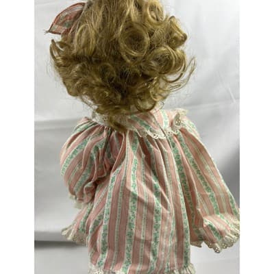 Jessica Porcelain Doll Vintage Danbury Mint Bedtime Wakeem Toddler Pajamas 1994 - Thumbnail 12