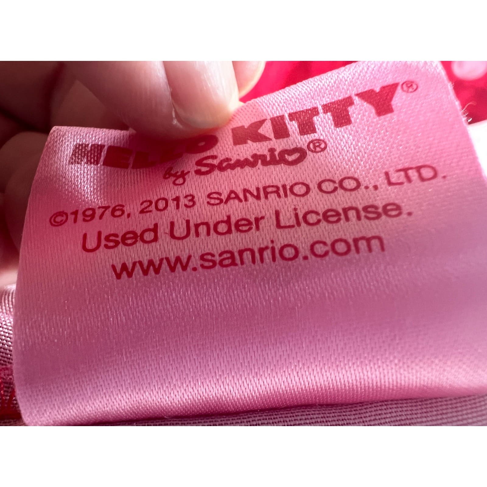 Hello Kitty Sanrio 2013 Authentic Pillow Case 2-Sided Design Polyester 31"X19" - Thumbnail 17