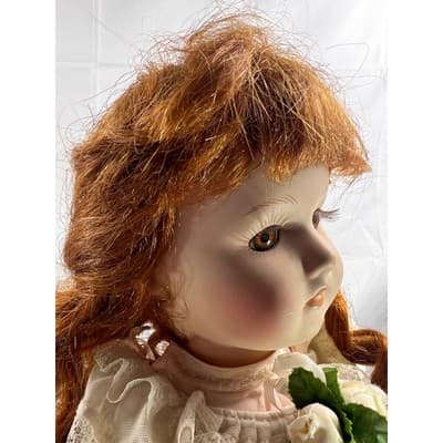 Vintage Full Body Porcelain Doll Signed Numbered Colleen Applewhite Penelope - Thumbnail 10