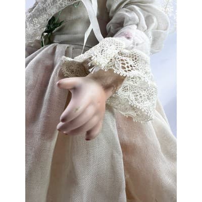 Vintage Full Body Porcelain Doll Signed Numbered Colleen Applewhite Penelope - Thumbnail 13