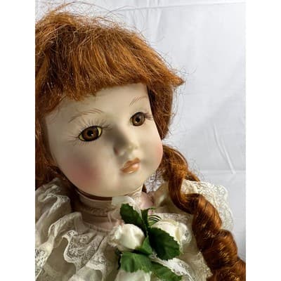 Vintage Full Body Porcelain Doll Signed Numbered Colleen Applewhite Penelope - Thumbnail 11