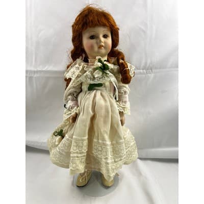 Vintage Full Body Porcelain Doll Signed Numbered Colleen Applewhite Penelope - Thumbnail 2