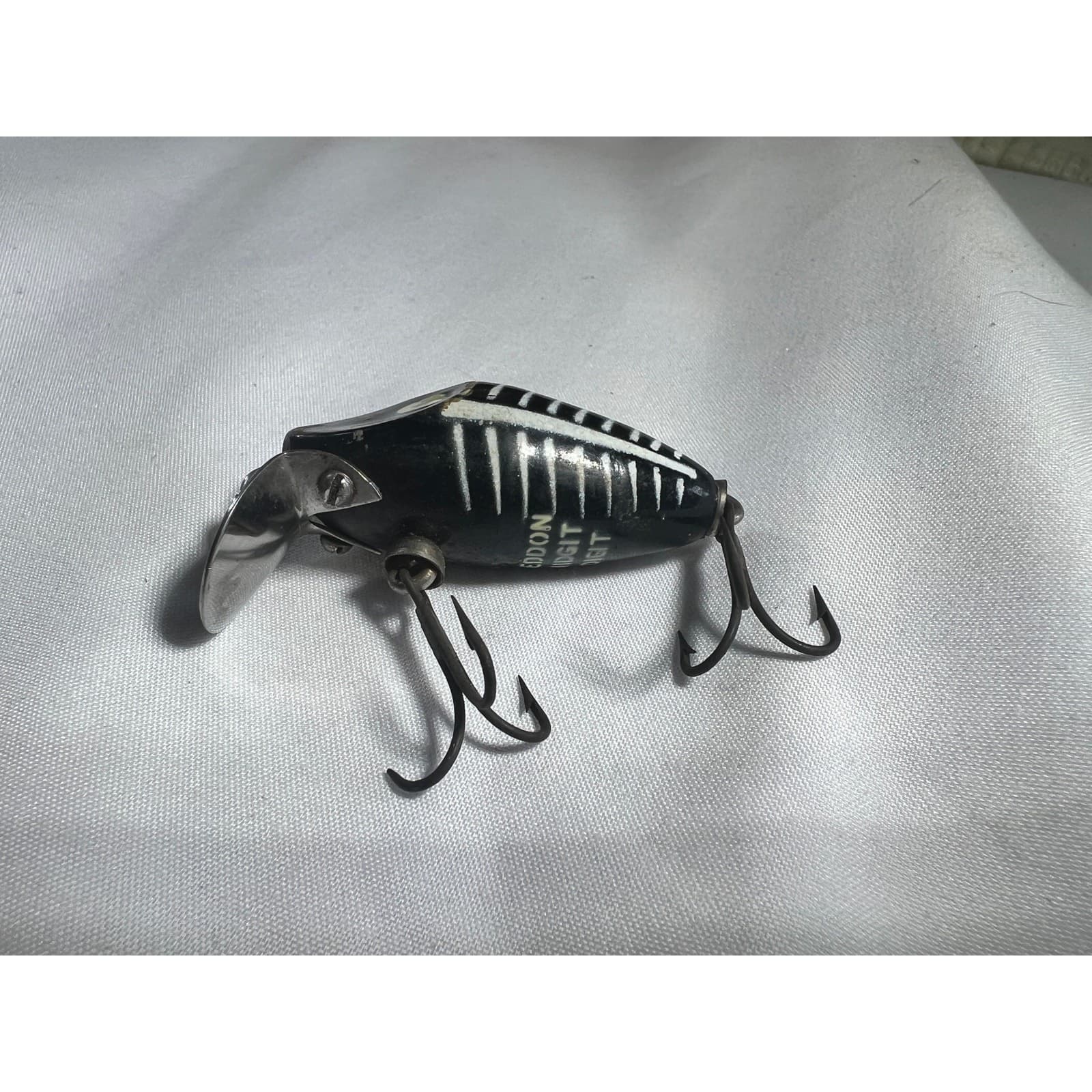 Vintage Heddon Midget Digit Black Shore Minnow Bait Bass Panfish Fishing Lure - Thumbnail 20