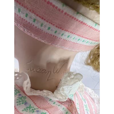 Jessica Porcelain Doll Vintage Danbury Mint Bedtime Wakeem Toddler Pajamas 1994 - Thumbnail 22