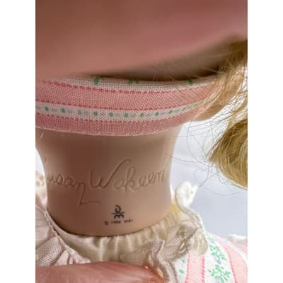 Jessica Porcelain Doll Vintage Danbury Mint Bedtime Wakeem Toddler Pajamas 1994 - Thumbnail 23