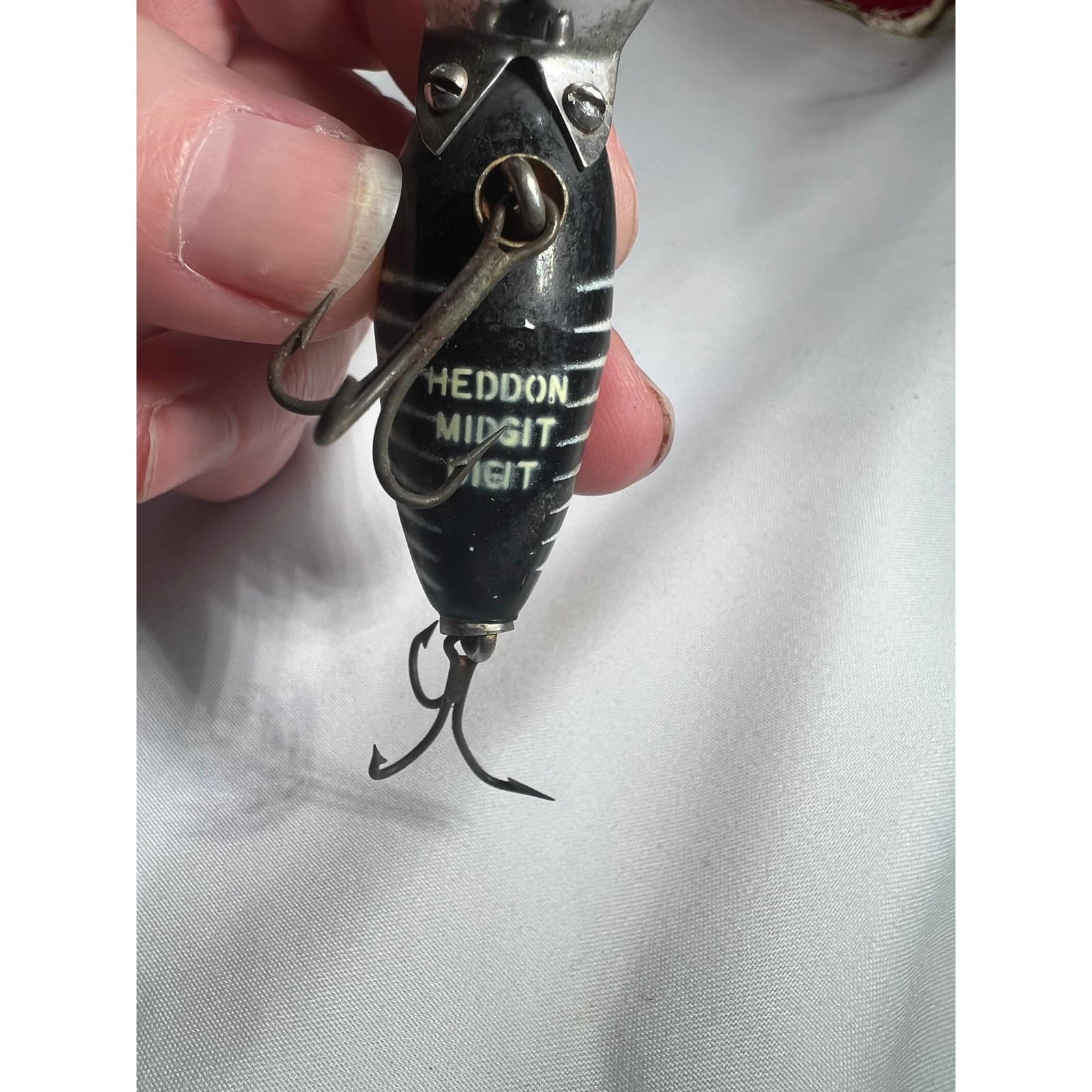 Vintage Heddon Midget Digit Black Shore Minnow Bait Bass Panfish Fishing Lure - Thumbnail 22