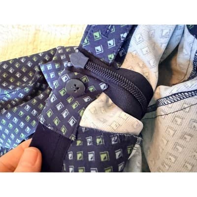 Ralph Lauren RLX Activewear Geometric Golf Elastic Waist Pants Blue Size 0 NWOT - Thumbnail 12