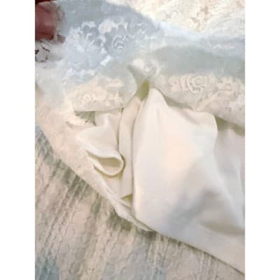Torrid Women’s White Lace Halter Top Sleeveless Summer Blouse Size 4 - Thumbnail 9