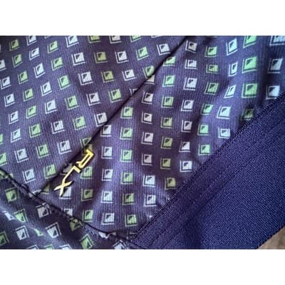 Ralph Lauren RLX Activewear Geometric Golf Elastic Waist Pants Blue Size 0 NWOT - Thumbnail 4