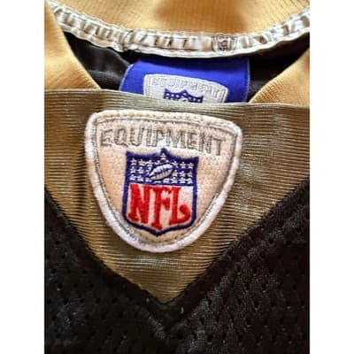 Vintage Reebok Men's New Orleans Saints Reggie Bush Jersey Top Black Size XXL - Thumbnail 9