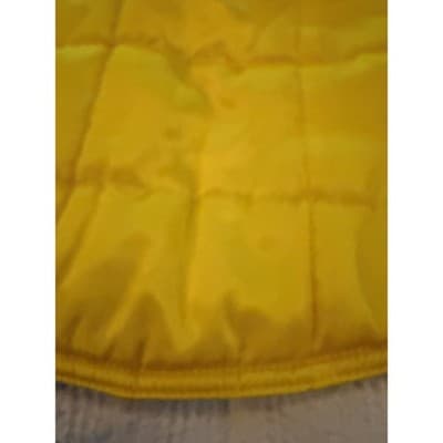 Tommy Jeans Full Zip Front Quilted Puffer Sleeveless Vest Yellow Size XS - Thumbnail 4