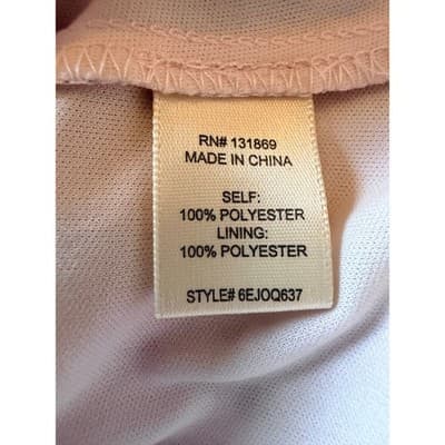 Jessica Simpson Floral Print Puff Sleeve Party Dress Pink Size Extra Small EUC - Thumbnail 18