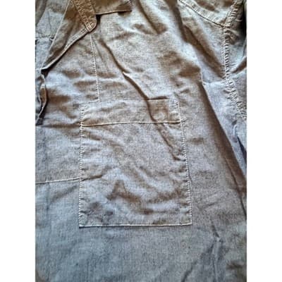 Gap Women’s Chambray Pullover Short Sleeve Casual Top Blue Size 9 EUC - Thumbnail 5