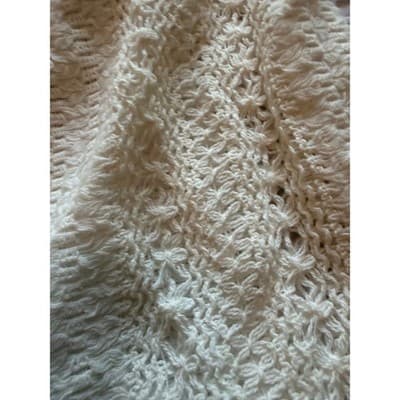 No Boundaries Women's Crochet Mini Skirt Summer Coverup White Size XXS NWT - Thumbnail 3