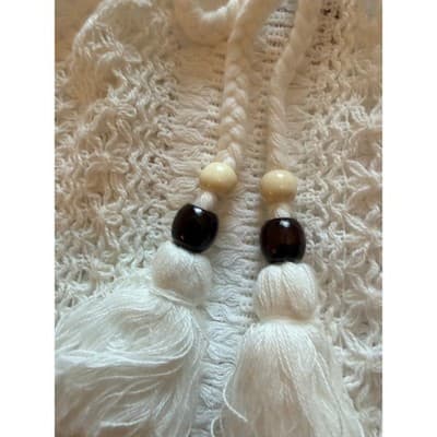 No Boundaries Women's Crochet Mini Skirt Summer Coverup White Size XXS NWT - Thumbnail 9