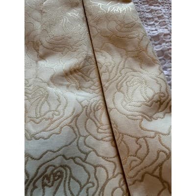 White House Black Market Floral Fit and Flare Cocktail Party Dress Ivory Size 0 - Thumbnail 4