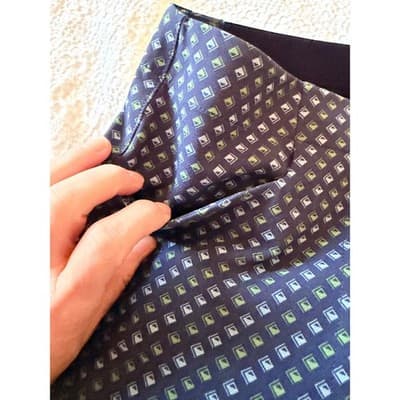 Ralph Lauren RLX Activewear Geometric Golf Elastic Waist Pants Blue Size 0 NWOT - Thumbnail 8