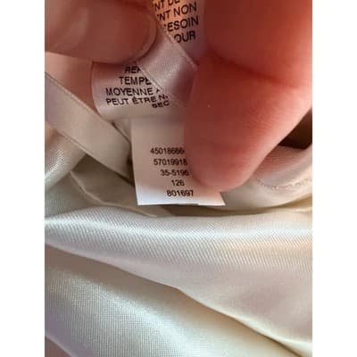 White House Black Market Floral Fit and Flare Cocktail Party Dress Ivory Size 0 - Thumbnail 19