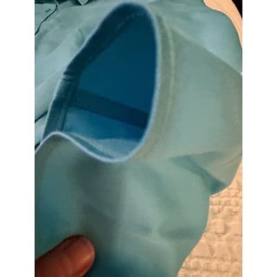Coldwater Creek Button Down Professional Office Work Long Sleeve Top Blue 14NWOT - Thumbnail 8