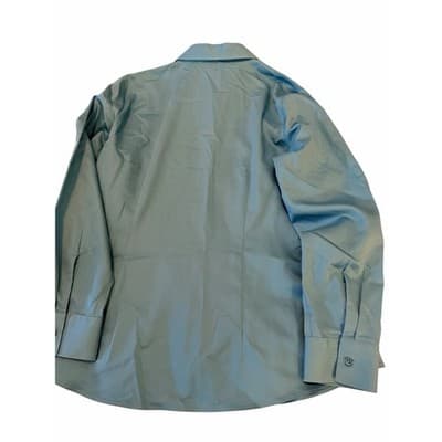 Coldwater Creek Button Down Professional Office Work Long Sleeve Top Blue 14NWOT - Thumbnail 2