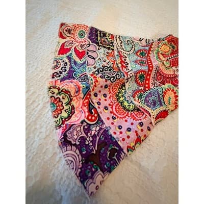Women’s Boho Paisley Print Dress Multicolor V-Neck Ruffle Sleeve Casual Size - Thumbnail 8