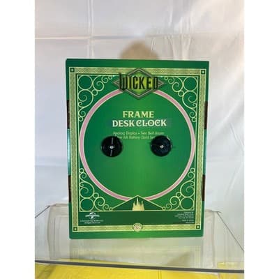 NEW Wicked Emerald City frame desk clock Wizard of Oz musical Broadway - Thumbnail 8