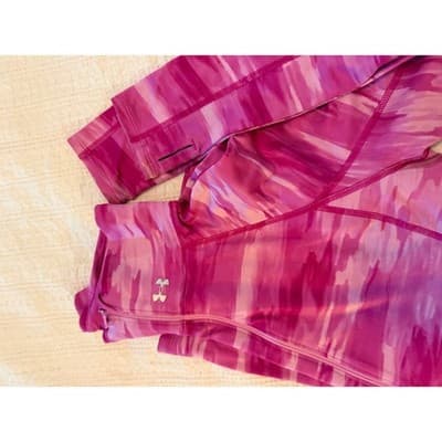 Under Armour Athletic ColdGear Fitted Half Zip Pull Over Jacket Pink Fuscia L - Thumbnail 15