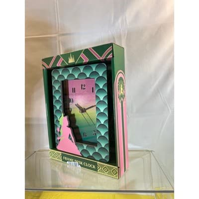 NEW Wicked Glinda Good Witch Frame Desk Clock Green - Thumbnail 6