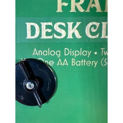 NEW Wicked Glinda Good Witch Frame Desk Clock Green - Thumbnail 10