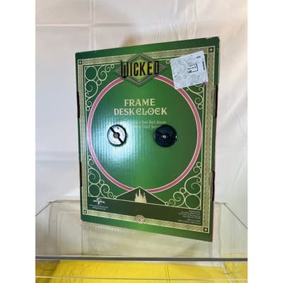 NEW Wicked PINK Glinda Frame Wall Clock Good Witch - Thumbnail 10