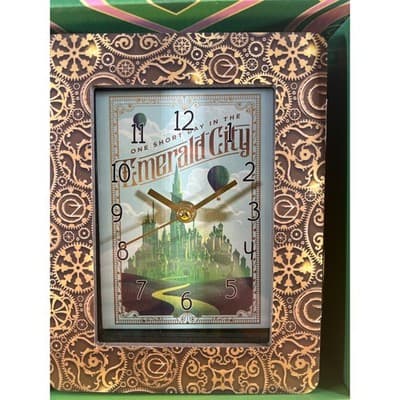 NEW Wicked Emerald City frame desk clock Wizard of Oz musical Broadway - Thumbnail 3