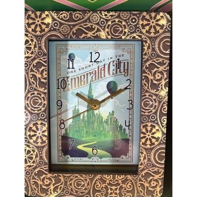 NEW Wicked Emerald City frame desk clock Wizard of Oz musical Broadway - Thumbnail 2