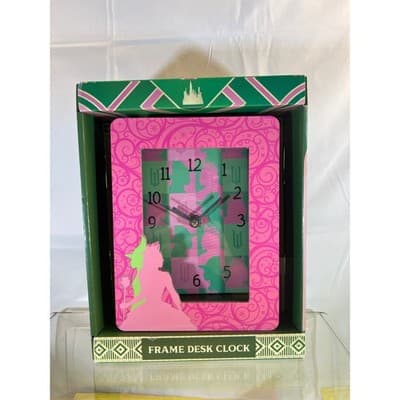 NEW Wicked PINK Glinda Frame Wall Clock Good Witch - Thumbnail 2