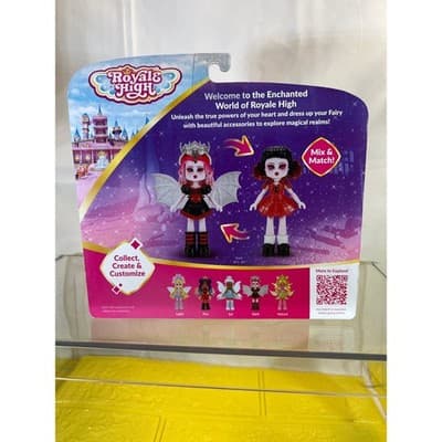 NEW Royale High Dark Fairy Fashion Doll With Exclusive Virtual Item Code - Thumbnail 4
