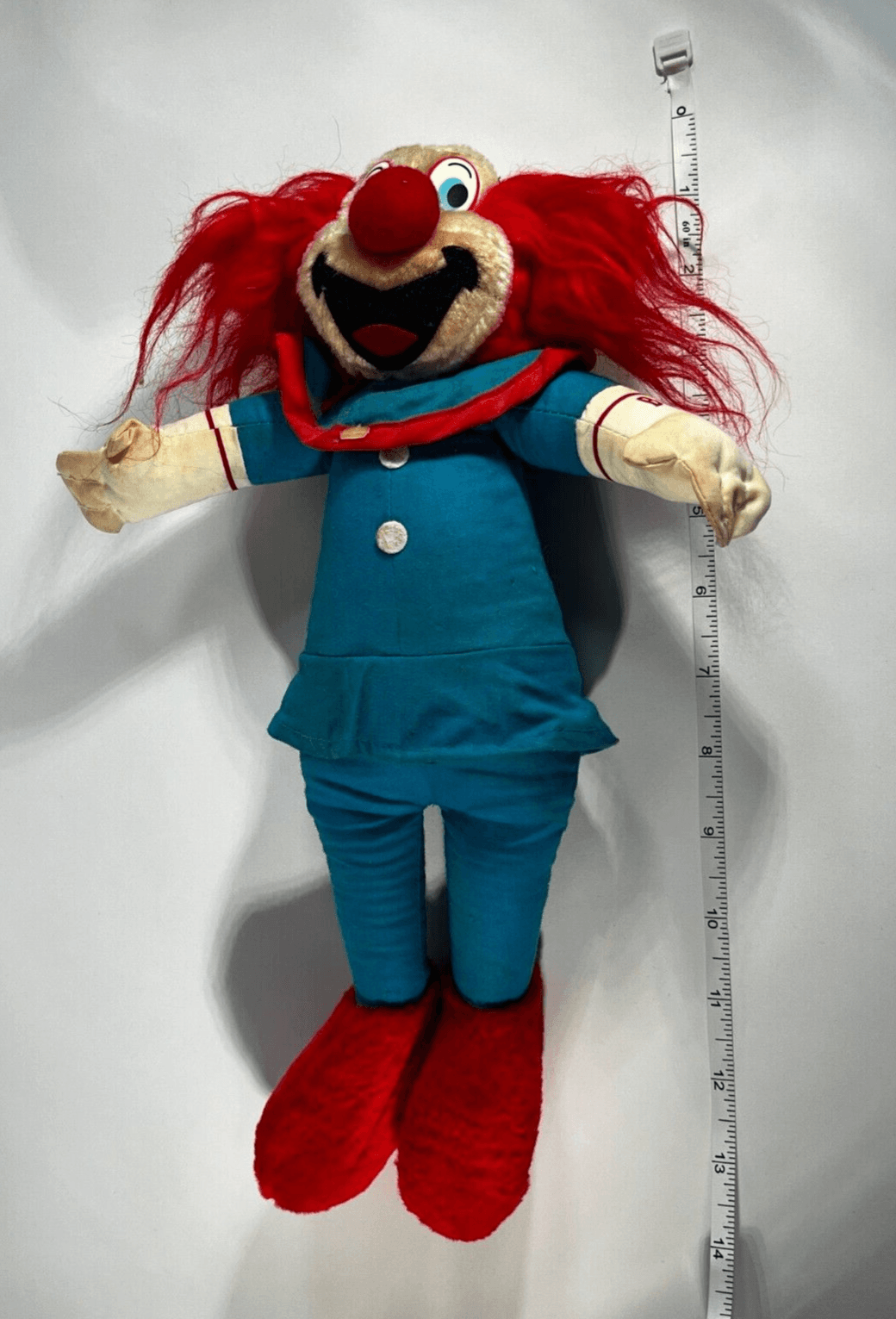 Vintage 1989 BOZO The Clown Stuffed Plush Doll - Thumbnail 19