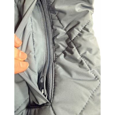 REPREVE Women’s Quilted Soft Sleeveless Vest Light Blue Gray Medium NWT - Thumbnail 9
