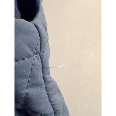 REPREVE Women’s Quilted Soft Sleeveless Vest Light Blue Gray Medium NWT - Thumbnail 14