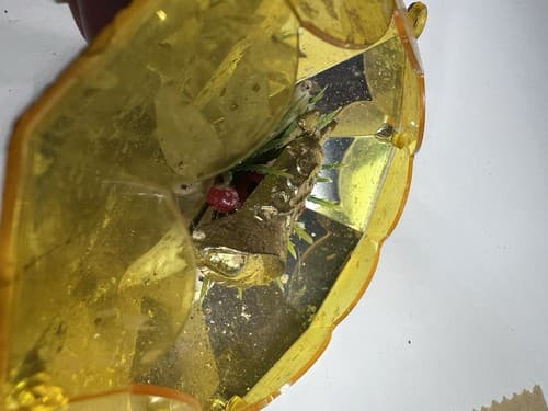 Vintage Jewel Brite Jewelbrite Decagon Diorama Plastic Reflecter Ornaments 2 Pc - Thumbnail 9