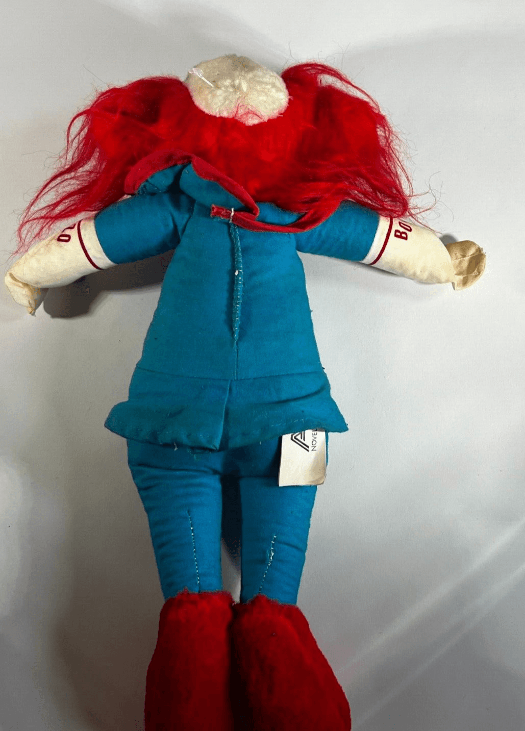 Vintage 1989 BOZO The Clown Stuffed Plush Doll - Thumbnail 8