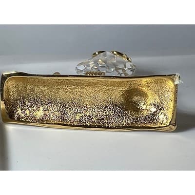 Crystal Owl Collectible Figurine Gold - Thumbnail 4